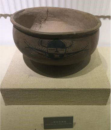 人面鱼纹陶盆