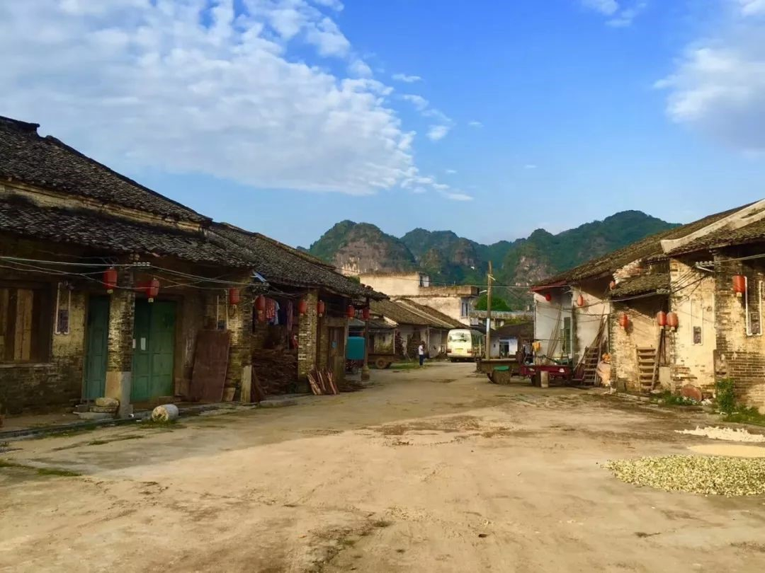上金旧街一景